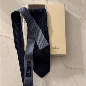 Rolex Silk Tie